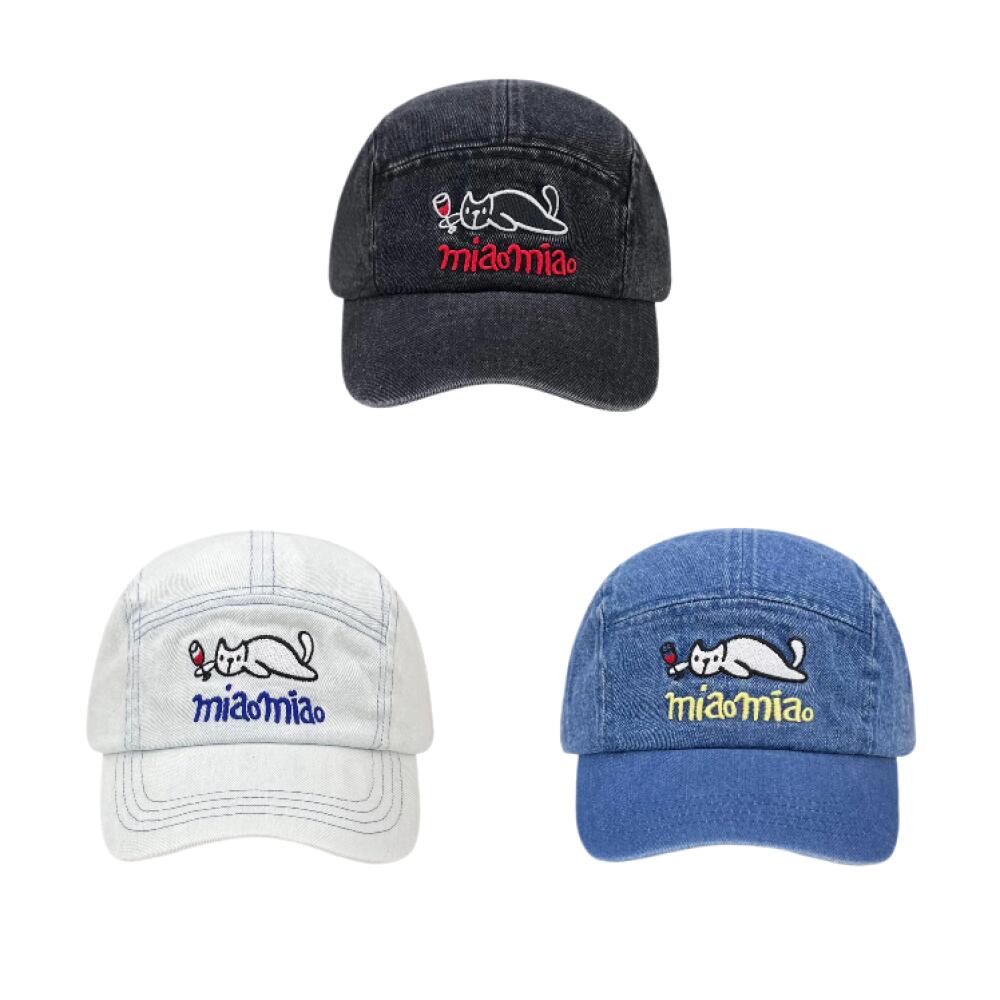 Corduroy Cap 5 Panel - Винтажная джинсовая бейсболка с 5 панелями,