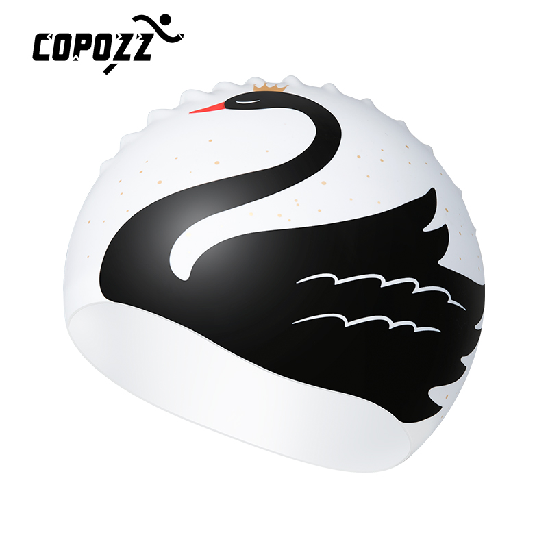 Swim Hat Silicone - Шапочки для плавания с узором для