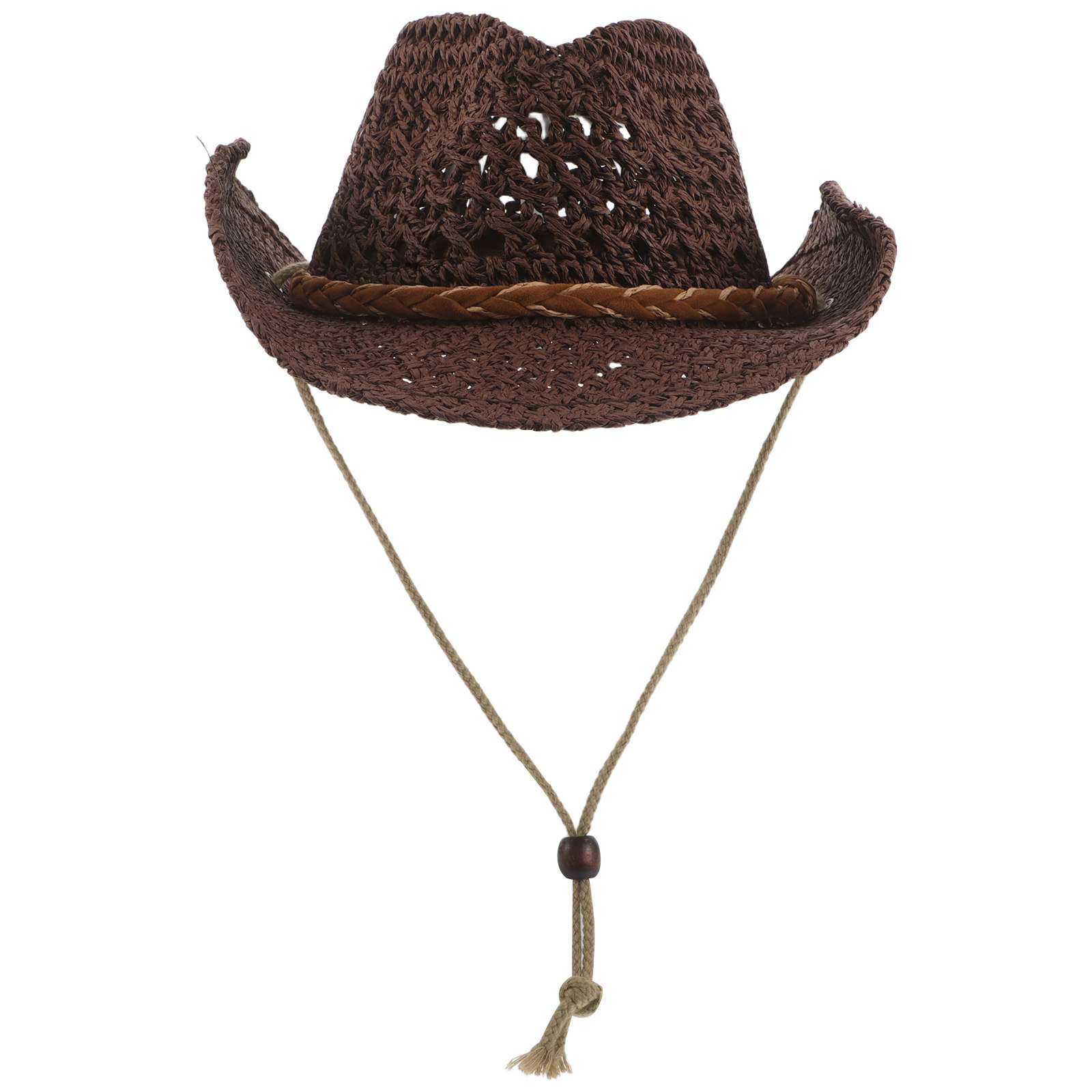 Cowboy Hat Straw - Детская соломенная ковбойская шляпа: дышащая, легкая,