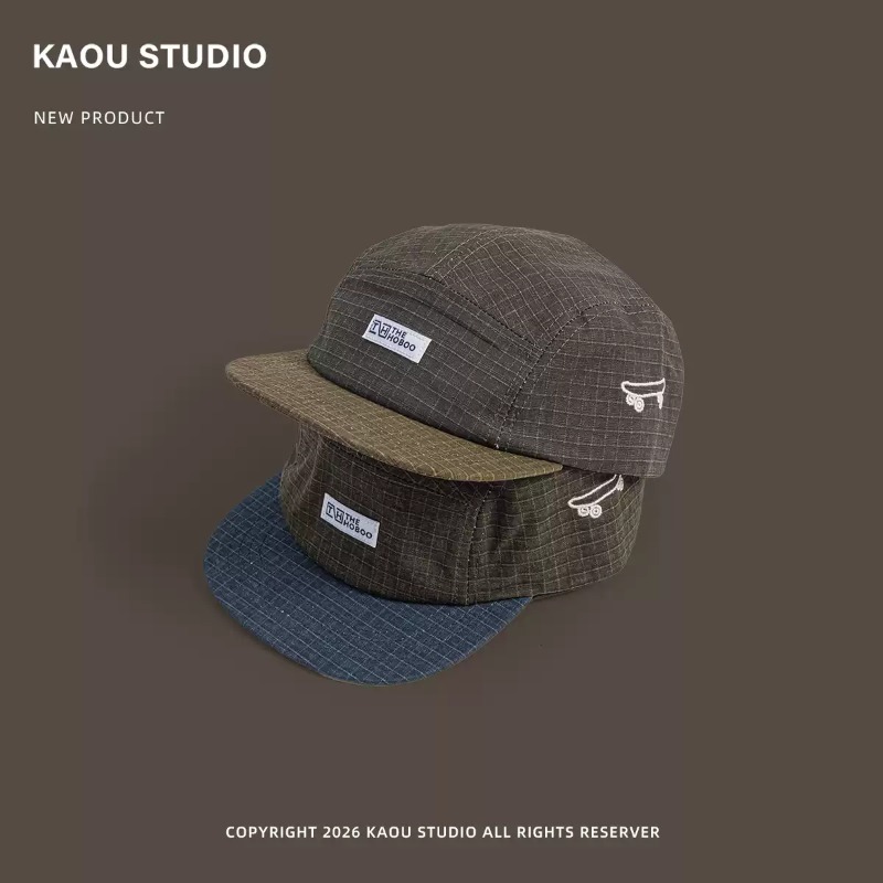 Бейсболка с вышивкой в стиле с – обзор и цена Corduroy Cap 5 Panel