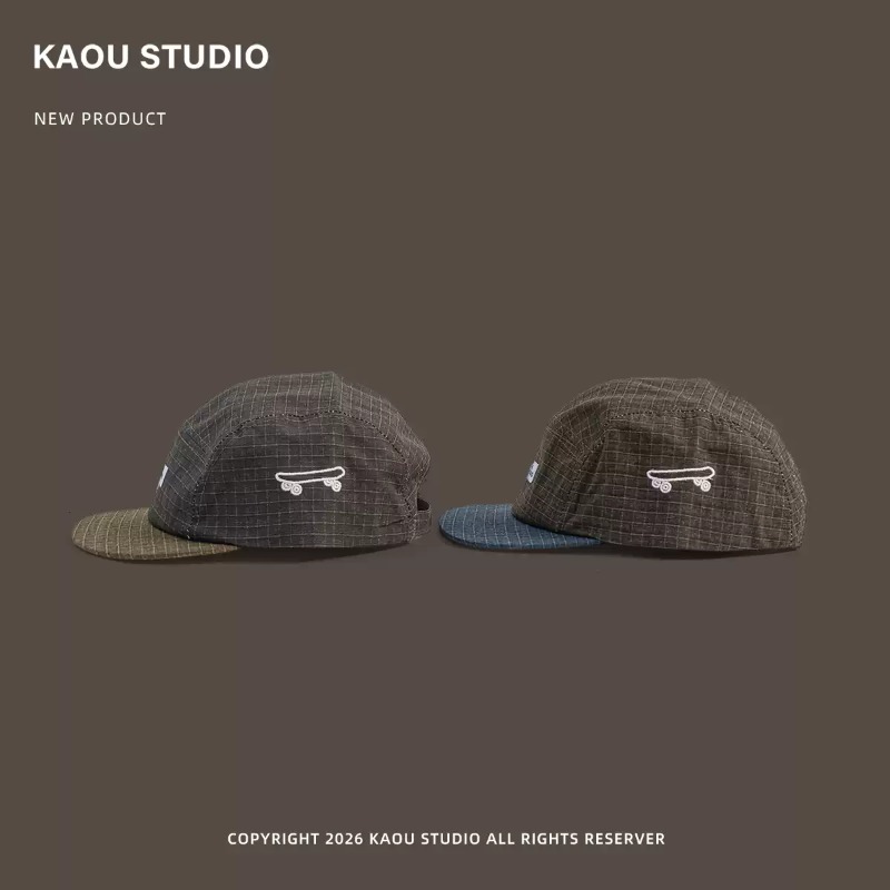 Бейсболка с вышивкой в стиле с – обзор и цена Corduroy Cap 5 Panel