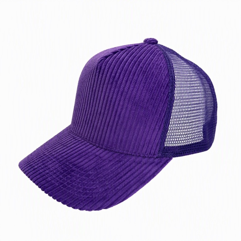 Бейсболки с вышитым логотипом  – обзор и цена Corduroy Cap 5 Panel