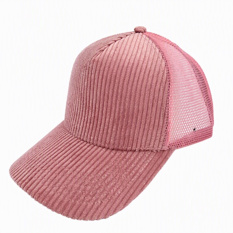 Бейсболки с вышитым логотипом  – обзор и цена Corduroy Cap 5 Panel