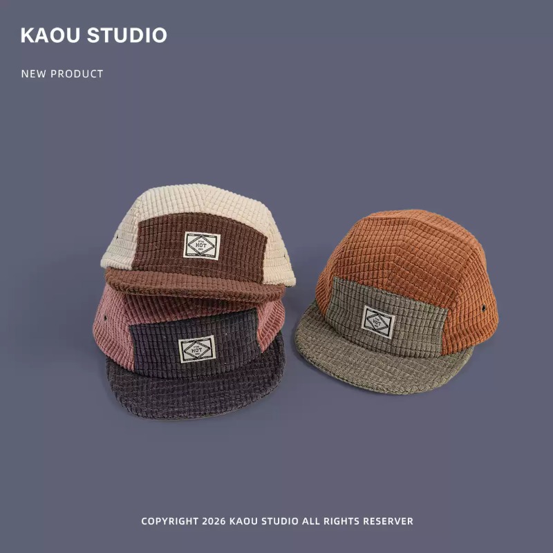 Бейсболки с пятипанельной конс – обзор и цена Corduroy Cap 5 Panel