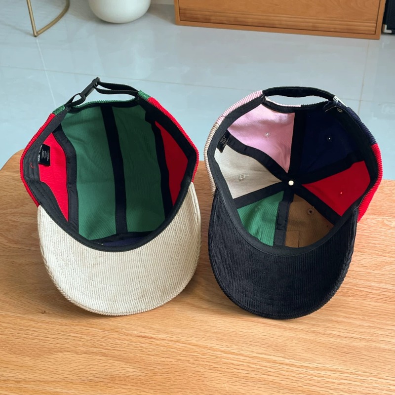 Унисекс бейсболки из вельвета  – обзор и цена Corduroy Cap 5 Panel